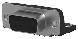 AMP - TE CONNECTIVITY 5745781-4 D Sub Connector, DB9, Standard, Receptacle, AMPLIMITE HD-20, 9 Contacts, DE, Solder