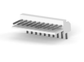 TE CONNECTIVITY - AMP 1-171826-0 引脚针座, 直角, 线至板, 2.5 mm, 1 排, 10 触点, 通孔直角, EI