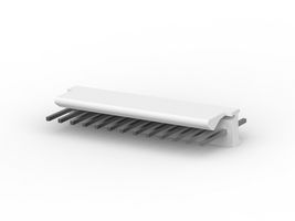AMP - TE CONNECTIVITY 1-640456-3 引脚针座, 线至板, 2.54 mm, 1 排, 13 触点, 通孔直型, MTA-100