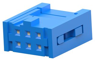 AMP - TE CONNECTIVITY 1658526-2 IDC Connector, IDC Receptacle, Female, 2.54 mm, 2 Row, 6 Contacts, Cable Mount