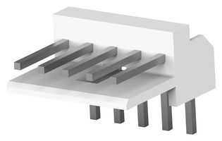 TE CONNECTIVITY - AMP 171826-5 引脚针座, 直角, 线至板, 2.5 mm, 1 排, 5 触点, 通孔直角, EI