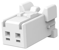 AMP - TE CONNECTIVITY 1747066-2 连接器外壳, Grace Inertia, 插头, 2 路, 2.5 mm, Grace Inertia系列插针触芯