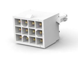 AMP - TE CONNECTIVITY 1-770186-1 引脚针座, 线至板, 4.14 mm, 3 排, 12 触点, 焊接