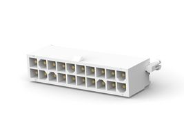 AMP - TE CONNECTIVITY 1-794070-1 引脚针座, 线至板, 4.14 mm, 2 排, 20 触点, 焊接
