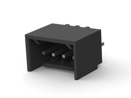 AMP - TE CONNECTIVITY 2-644861-4 Pin Header, Wire-to-Board, 2.54 mm, 1 Rows, 4 Contacts, Through Hole, MTA-100