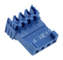 AMP - TE CONNECTIVITY 281709-4 连接器外壳, AMPMODU HE13, 插座, 4 路, 2.54 mm, AMPMODU HE13系列插座触芯