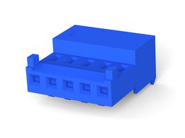 TE CONNECTIVITY - AMP 3-643815-5 IDC Connector, IDC Receptacle, Female, 2.54 mm, 1 Row, 5 Contacts, Cable Mount