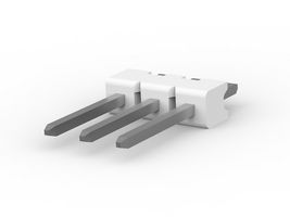 AMP - TE CONNECTIVITY 3-644456-3 Pin Header, Wire-to-Board, 2.54 mm, 1 Rows, 3 Contacts, Through Hole, MTA-100