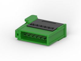 TE CONNECTIVITY 4-1473562-6 矩形连接器, RITS, 6 触点, 插头, 2 mm, 压接, 1排