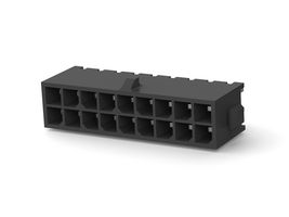 AMP - TE CONNECTIVITY 4-794630-8 引脚针座, 线至板, 3 mm, 2 排, 18 触点, 通孔安装, Micro MATE-N-LOK