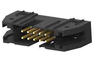 AMP - TE CONNECTIVITY 5102154-1 引脚针座, 线至板, 2.54 mm, 2 排, 10 触点, 通孔安装, AMP-LATCH