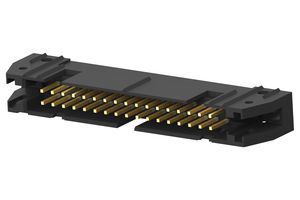 AMP - TE CONNECTIVITY 5102154-8 引脚针座, 线至板, 2.54 mm, 2 排, 34 触点, 通孔安装, AMP-LATCH
