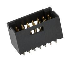 AMP - TE CONNECTIVITY 5-103168-4 Pin Header, Wire-to-Board, 2.54 mm, 2 Rows, 12 Contacts, Through Hole, AMPMODU Mod II