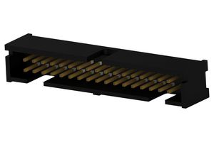 AMP - TE CONNECTIVITY 5103310-7 引脚针座, 线至板, 2.54 mm, 2 排, 34 触点, 通孔安装, AMP-LATCH