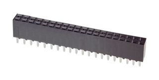 TE CONNECTIVITY - AMP 7-534206-0 PCB插座, 板至板, 2.54 mm, 2 排, 40 触点, 通孔安装, AMPMODU Mod II
