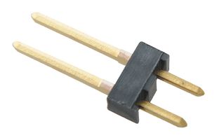AMP - TE CONNECTIVITY 87224-2 Pin Header, Board-to-Board, 2.54 mm, 1 Rows, 2 Contacts, Through Hole, AMPMODU Mod II
