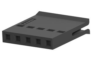 TE CONNECTIVITY - AMP 487378-4 FFC / FPC Board Connector, 2.54 mm, 5 Contacts, Receptacle, Crimp