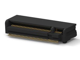 TE CONNECTIVITY 1-2199230-5 Card Edge Connector, Dual Side, 67 Contacts, Surface Mount, Right Angle