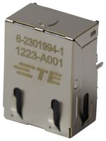 TE CONNECTIVITY 6-2301994-1 模块连接器, RJ45 插座, 1 x 1 (端口), 8P8C, Cat6, 通孔安装