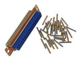 AMP - TE CONNECTIVITY 1757820-9 D Sub Connector Housing, 37 Ways, D Sub, DC, AMPLIMITE 109, Receptacle, Metal Body