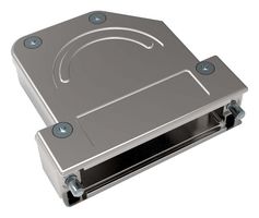 TE CONNECTIVITY 1-2308342-1 D Sub Backshell, DB, 45°, 180°, Zinc Body