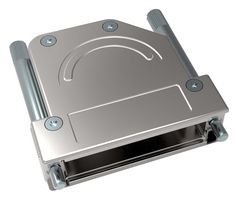 TE CONNECTIVITY 1-2308342-6 D Sub Backshell, DB, 45°, 180°, Zinc Body