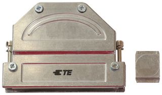 TE CONNECTIVITY 1-2308345-1 D Sub Backshell, DC, 45°, 180°, Zinc Body