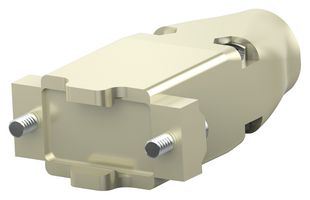 AMP - TE CONNECTIVITY 5745854-1 连接器后壳, D Sub, AMPLIMITE, DE, 180°, 热塑性主体