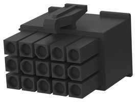 TE CONNECTIVITY - AMP 1-172171-9 连接器外壳, Mini-Universal MATE-N-LOK, 插头, 15 路, 4.2 mm, AMP 170359, 170360, 170361, 170362插针触芯