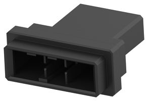 AMP - TE CONNECTIVITY 1-1747414-3 连接器外壳, Dynamic D4200, 插头, 3 路, 6.35 mm, AMP Dynamic D4200系列插针触芯