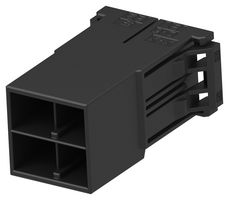 TE CONNECTIVITY 1-1747820-2 连接器外壳, Dynamic D5300D, 插头, 4 路, 10.16 mm, AMP Dynamic D5300D系列插针触芯