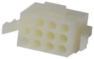 AMP - TE CONNECTIVITY 1-480275-0 连接器外壳, Commercial MATE-N-LOK, 插头, 12 路, 5.13 mm, 商用MATE-N-LOK连接器