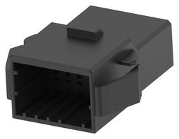 TE CONNECTIVITY - AMP 2-1318114-6 连接器外壳, Dynamic D2100, 插头, 12 路, 2.5 mm, AMP Dynamic D2100系列插针触芯