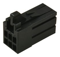 TE CONNECTIVITY - AMP 2-1318119-3 连接器外壳, Dynamic D-2100, 插座, 6 路, 2.5 mm, AMP Dynamic D-2100系列插座触芯