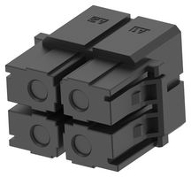 TE CONNECTIVITY 2134055-1 Connector Housing, Dynamic D7100, Receptacle, 4 Ways, 16 mm