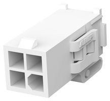 AMP - TE CONNECTIVITY 794189-1 连接器外壳, Mini-Universal MATE-N-LOK 2, 插座, 4 路, 4.14 mm, AMP Mini-Universal MATE-N-LOK系列插针触芯