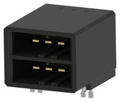 TE CONNECTIVITY 1-178137-2 Rectangular Connector, Dynamic D-3100M, 6 Contacts, Header, 3.81 mm, Through Hole, 2 Row