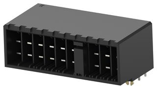 AMP - TE CONNECTIVITY 1376133-2 Rectangular Connector, R/A, Dynamic D-3500, 4 Contacts, Header, 5.08 mm, Through Hole, 2 Row
