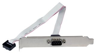 STARTECH PLATE9M16 计算机电缆,D Sub 9 路插头,10 路 IDC 路,406.4 mm,灰色