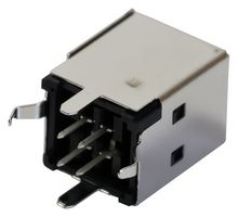 AMP - TE CONNECTIVITY 5788336-2 USB Connector, USB Type B, USB 2.0, Receptacle, 4 Ways, Through Hole Mount, Vertical