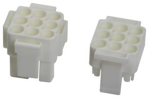 AMP - TE CONNECTIVITY 770021-1 连接器外壳, Universal MATE-N-LOK, 插头, 9 路, 6.35 mm, Universal MATE-N-LOK连接器