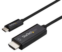 STARTECH CDP2HD2MBNL 音频/视频电缆组件, USB C 插头, HDMI插头, 6.56 ft, 2 m, 黑色