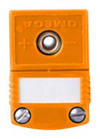 OMEGA SMPW-NI-F 热电偶连接器，微型，2 针，插座，N 型，-29 °C 至 180 °C，IEC、SMPW 系列