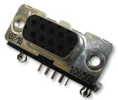 TE CONNECTIVITY - AMP 2-106505-2 D-Sub 连接器, 标准, 插座, AMPLIMITE HDP, 9 触点, DE, 焊接