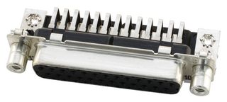 TE CONNECTIVITY - AMP 3-106507-2 D-Sub 连接器, DB25, 标准, 插座, AMPLIMITE HDP, 25 触点, DB, 焊接