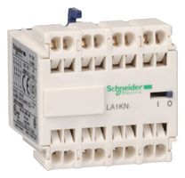 SCHNEIDER ELECTRIC LA1KN043 辅助触芯, TeSys K系列控制继电器, 4PST-NC, 前部安装, 弹簧加载