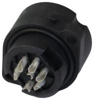 AMPHENOL SINE/TUCHEL C016 30G006 200 12 圆形连接器, 标准圆形连接器, ecomate M Series, 面板安装插座, 7 触点, 焊接插座, 螺纹