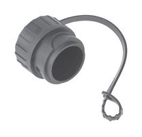 AMPHENOL SINE/TUCHEL C016 00U000 001 1 Dust Cap / Cover, Protective Cover, Amphenol ecomate C16 Series Plug Circular Connectors