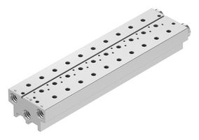 FESTO VABM-B10-20S-G14-10 歧管块, 10出口, G1/4, VABM系列, VUVS电磁阀/VTUS阀歧管组件