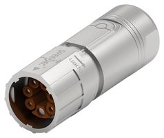 INTERCONTEC - TE CONNECTIVITY H51A202NN00420100000 圆形连接器, Standard Circular Connector, htec speedtec 723 Series, 电缆安装插头, 10 触点, 压接插座-无触芯, 快速释放